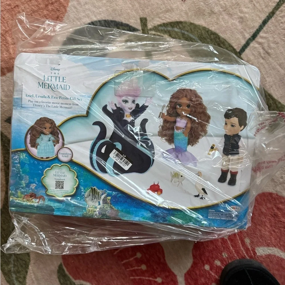 Little Mermaid 6” Petite Figurine Doll Set